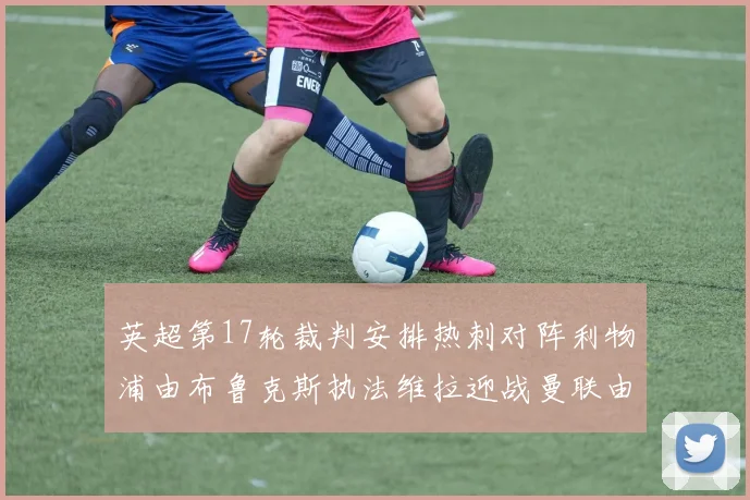英超第17轮裁判安排热刺对阵利物浦由布鲁克斯执法维拉迎战曼联由奥利弗执法